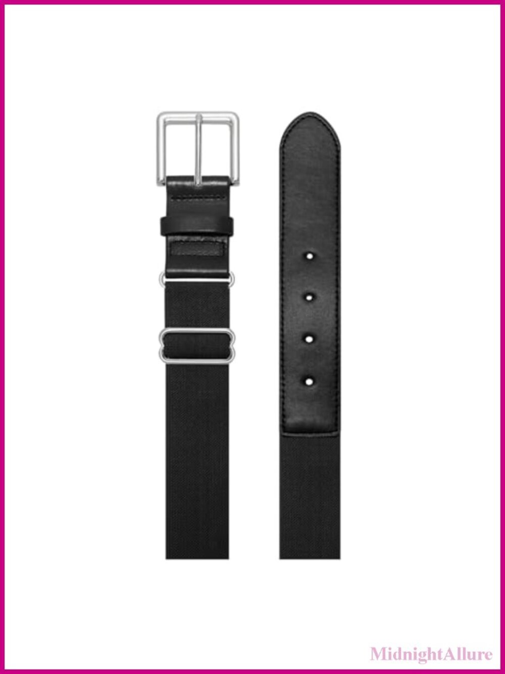 PU Leather Baseball Belt Adjustable Elastic Softball Uniform Belt Youth Adult